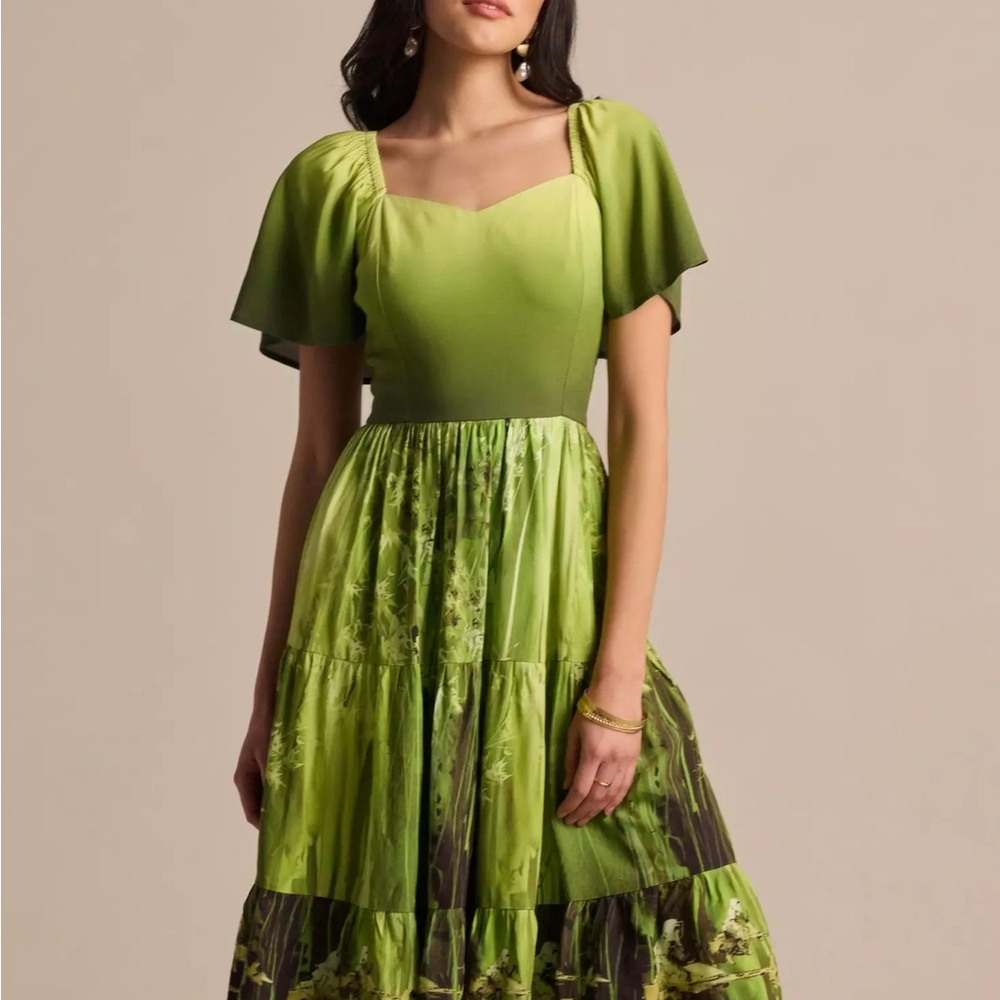 Her Universe Star Wars Endor Watercolor Dress NWOT